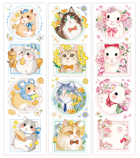 Infeel.me PET Collage Stickers