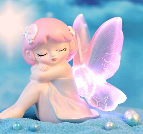 Butterfly Love Heart Mystery Statue