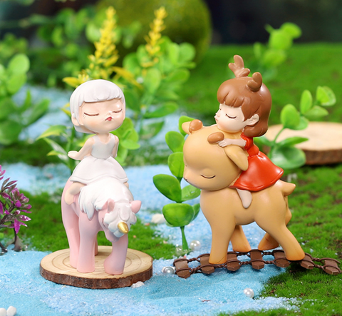 Fairy Tale Dreamer Statues