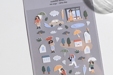 Suatelier Sonia Rainy Day Sticker