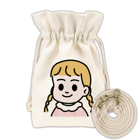 Cute Drawstring Tote