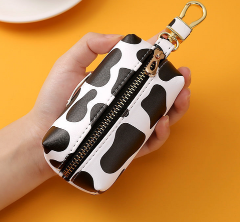 Milk Vegan Leather Pouch