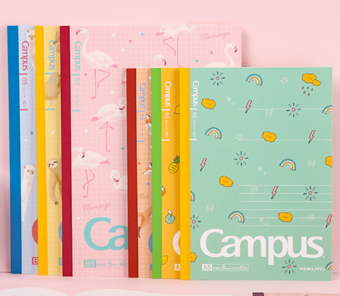 KOKUYO Dessert Lined Notebook A5 8mm
