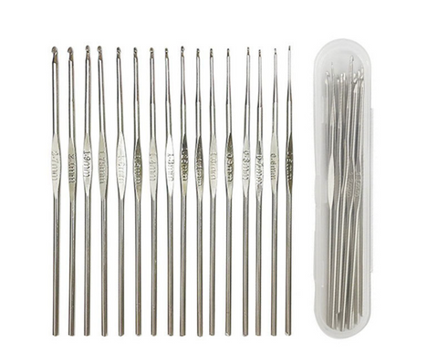 Lace Iron Crochet 16 Piece Set Box