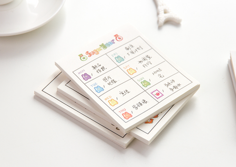 Jiyu Sugar Bear Note Paper