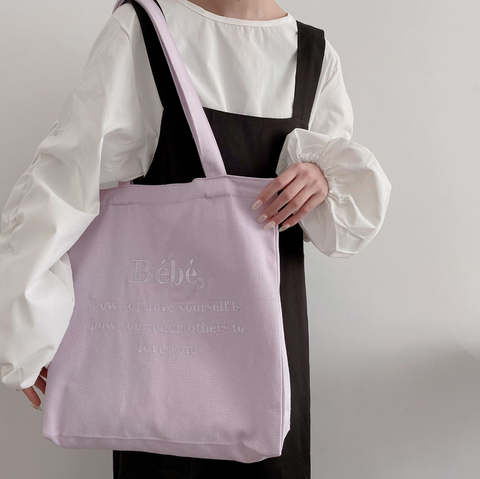 Noirnine Bebe Canvas Tote