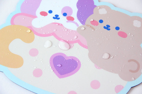 Cute Cartoon Party Mouse Pad