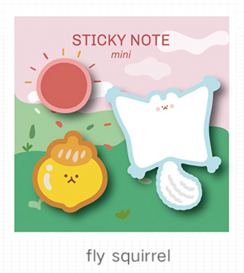 Charm Shaped Sticky Post It