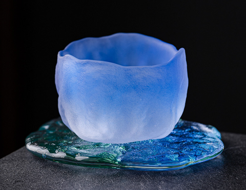 Japanese Glacier Teacup Set