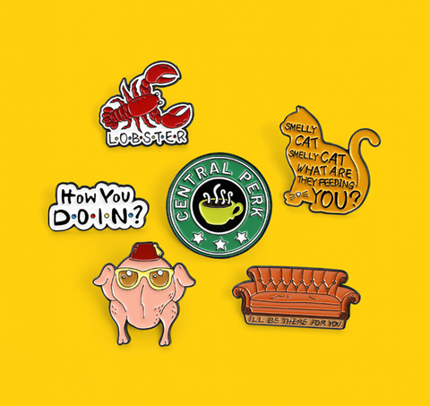 Friends Pins