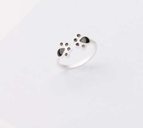 Black Paws Ring