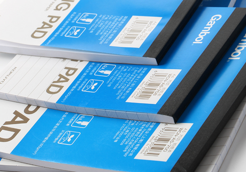 Gambol Writing Pad - A5 Grid Pad