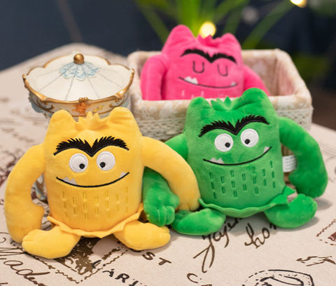 The Color Monster Plush 15cm