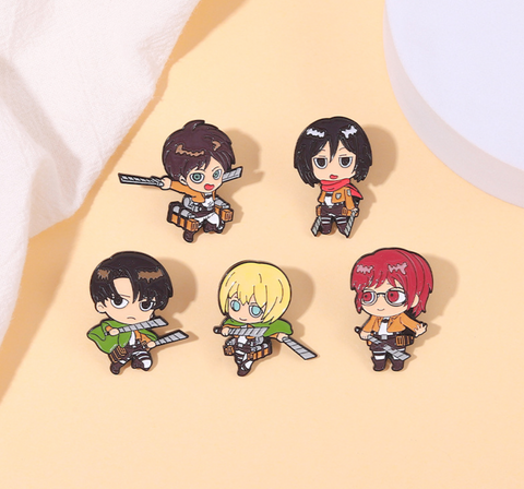 Attack on Titans Pins