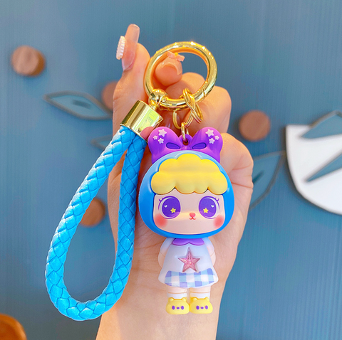 Bear Girl Keychain