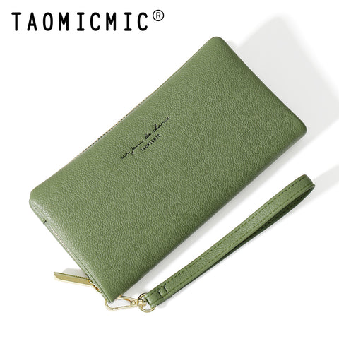 Folding Zipper Long Wallet