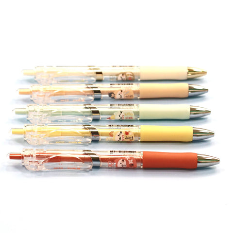 Daruma Cat Set 0.5mm Black Gel Ink Pen