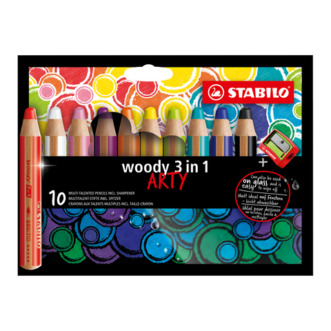 Woody 3 in 1 Crayon