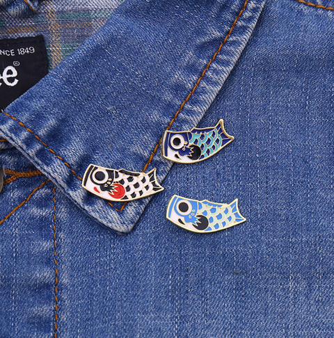 Japanese Fish Pin