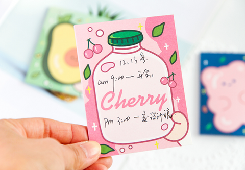 Jiyu Cute Memo Post- It Lists