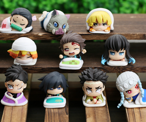 Demon Slayer in Bed 2 Statue