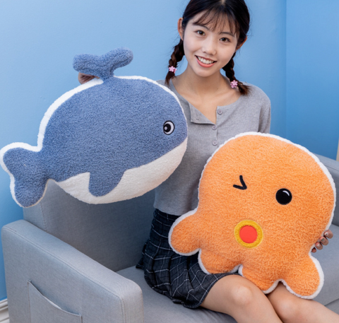 Animal Fuzzy Cushion