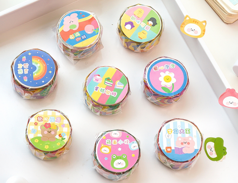 Jiyu Cute Washi Stickers