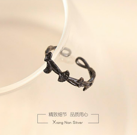Gingko Leaf Ring