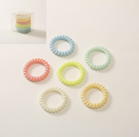 6 Set Phone Cord Band
