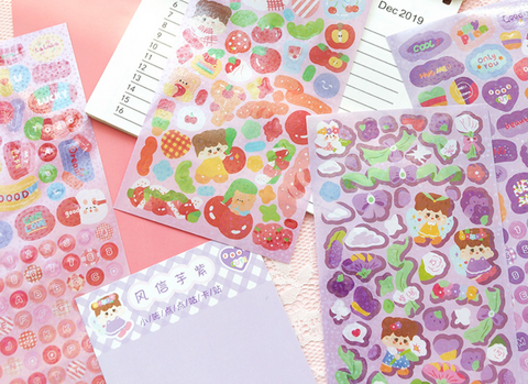 Jiyu Message Little Stickers