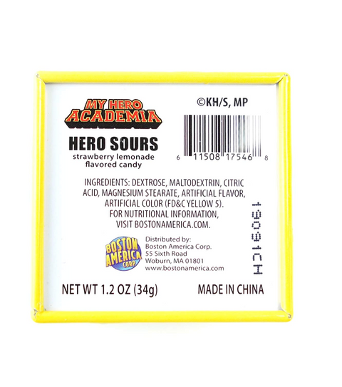 BOSTON My Hero Academia Strawberry Lemonade Candy