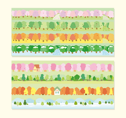 Wild Weaving Dream Scene Stickers