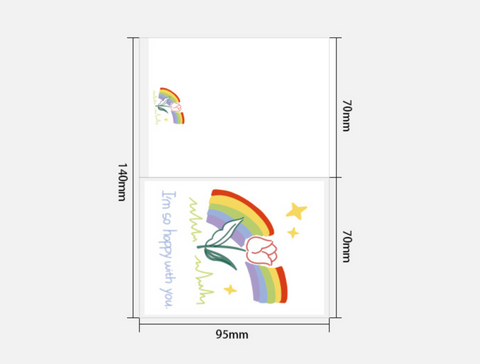 Happy Rainbow Card