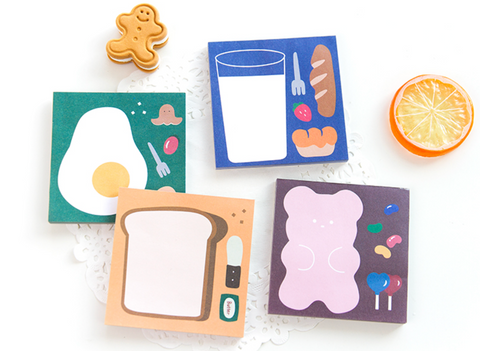 Jiyu Dessert Note Paper