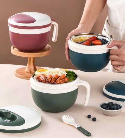 1400ml Metal Thermal Lunch Box