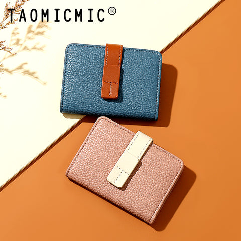 Buckle Card Holder Wallet