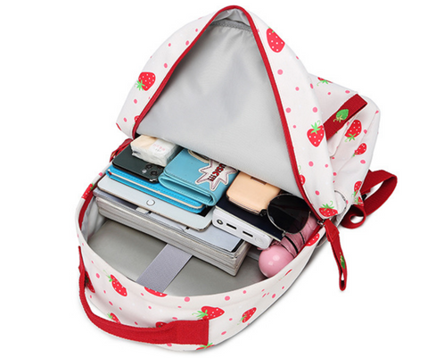Cute Print Medium Backpack