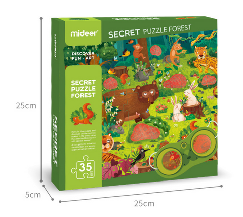 Mideer Secret Puzzle Forest