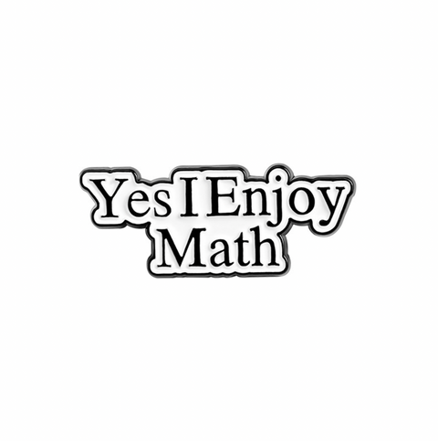 Math Symbols Pins