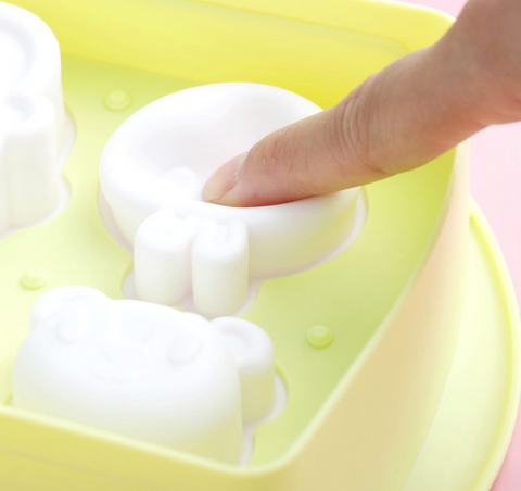 Cute Cartoon Popsicle Silicone Mould
