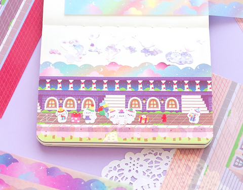 Wild Weaving Dream Scene Stickers