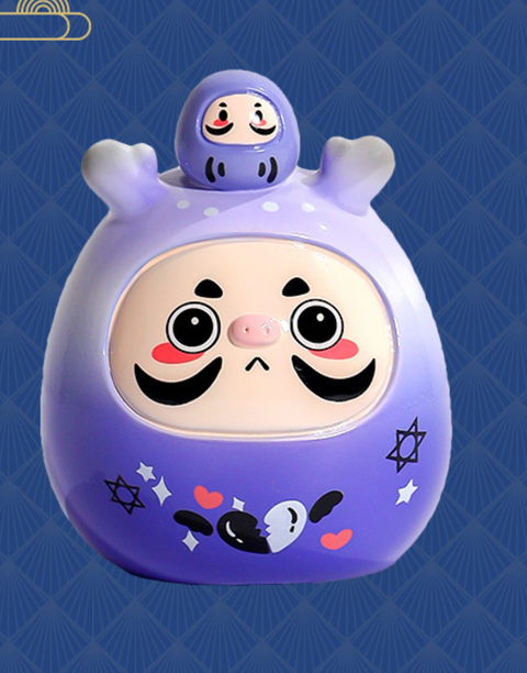Daruma Mystery Statue