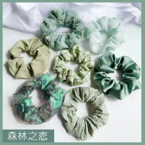 Cute Hair Scrunchie Set