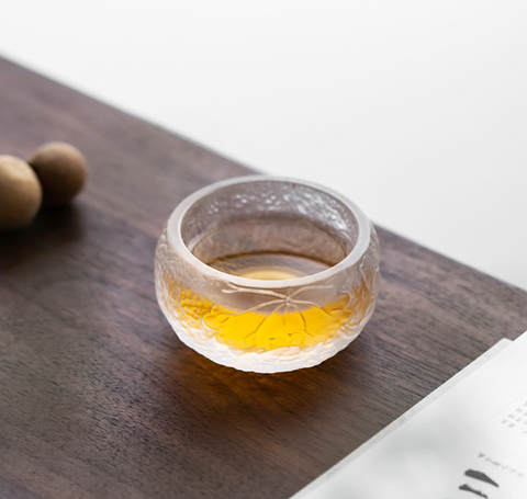 Japanese Frozen Glass Cup