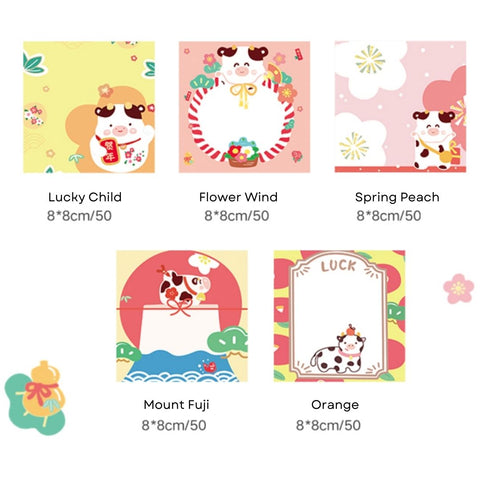 Hashimoto Cow Note Pad