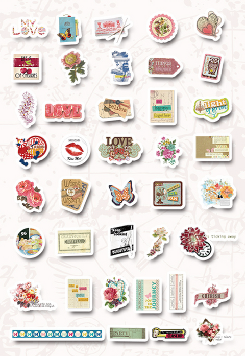 Jiyu Vintage Sticker Pack