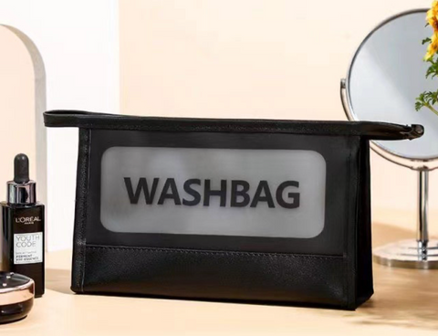 Transparent Cosmetic Pencil Case Matte Bag
