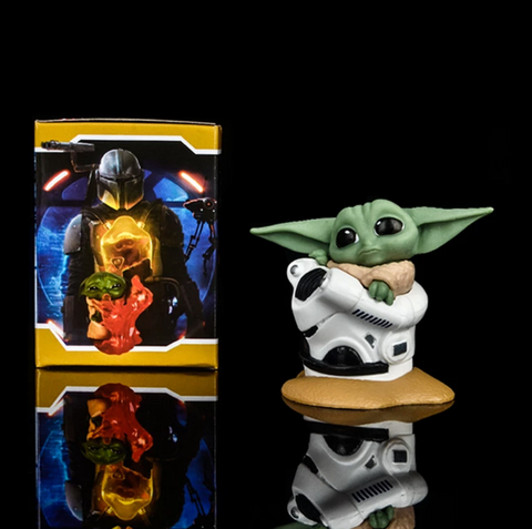 Mandalorian Yoda Statue