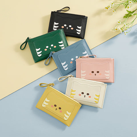 Cat Card Coin Holder