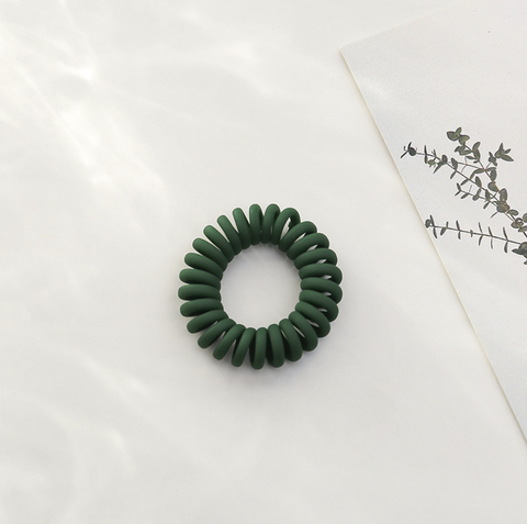 Matte Phone Cord Hair Tie
